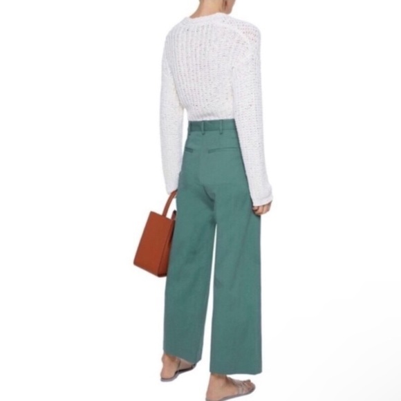 SEA NEW YORK | Sage Stella Classic Pant | Cotton High Waisted Wide Leg Chino | 4 - Picture 2 of 14